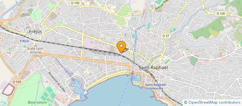 localisation de l'entreprise MONSIEUR FABRICE GHIRARDO à FREJUS