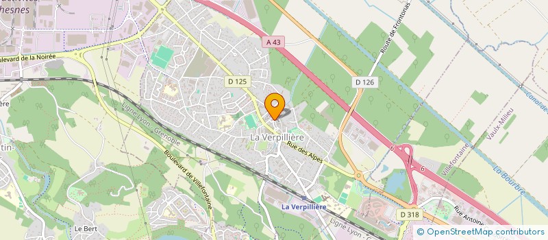 localisation de l'entreprise MONSIEUR FABRICE GIANESE  SATOLAS-ET-BONCE