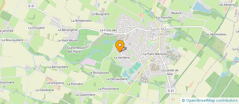 localisation de l'entreprise MONSIEUR FABRICE GIBAND à SAINT-MARS-DU-DESERT
