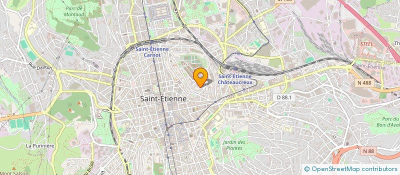 localisation de l'entreprise MONSIEUR FABRICE GIBILARO à SAINT-ETIENNE