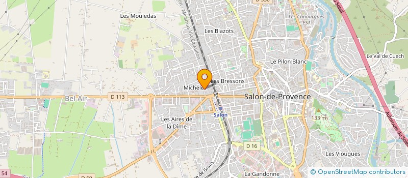 localisation de l'entreprise MONSIEUR FABRICE GILLES à SALON-DE-PROVENCE