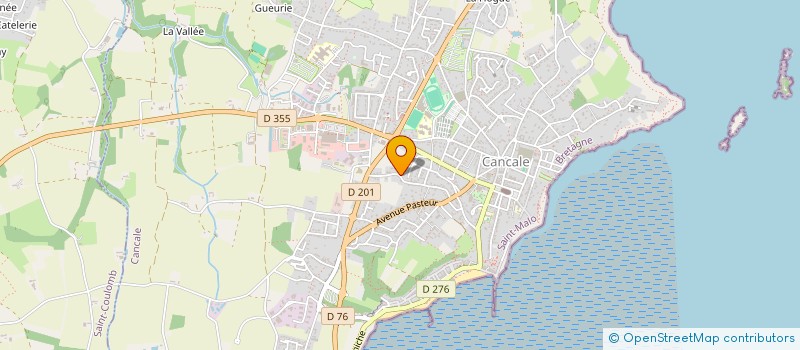 localisation de l'entreprise MONSIEUR FABRICE GILLOUARD  CANCALE