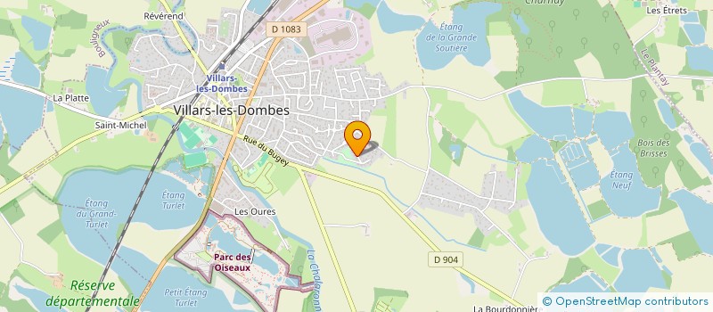 localisation de l'entreprise MONSIEUR FABRICE GIRIN à VILLARS-LES-DOMBES