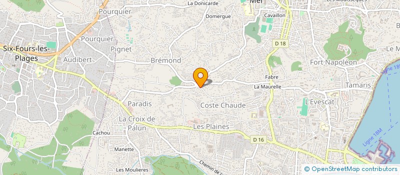 localisation de l'entreprise MONSIEUR FABRICE GIVAUDAN à LA SEYNE-SUR-MER