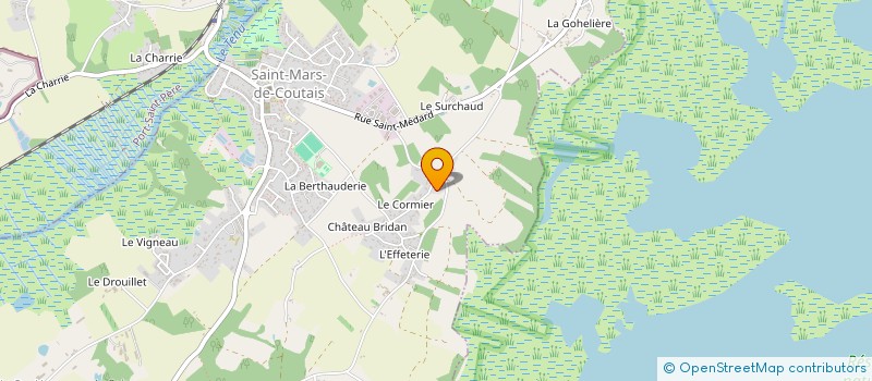 localisation de l'entreprise MONSIEUR FABRICE GLOAGUEN  SAINT-MARS-DE-COUTAIS