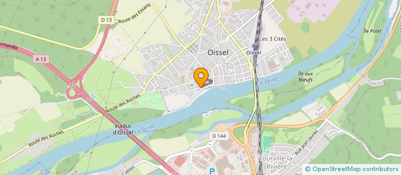 localisation de l'entreprise MONSIEUR FABRICE GODIN à OISSEL