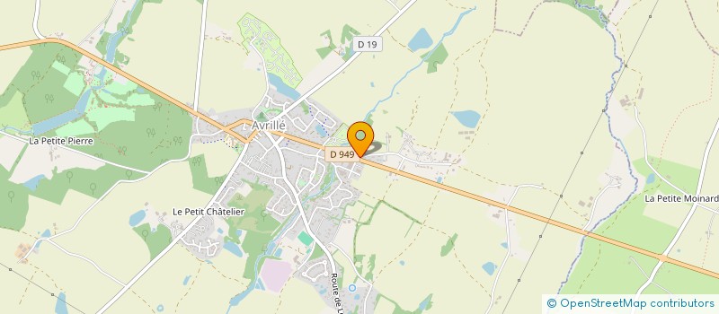 localisation de l'entreprise MONSIEUR FABRICE GOUFFIE  AVRILLE