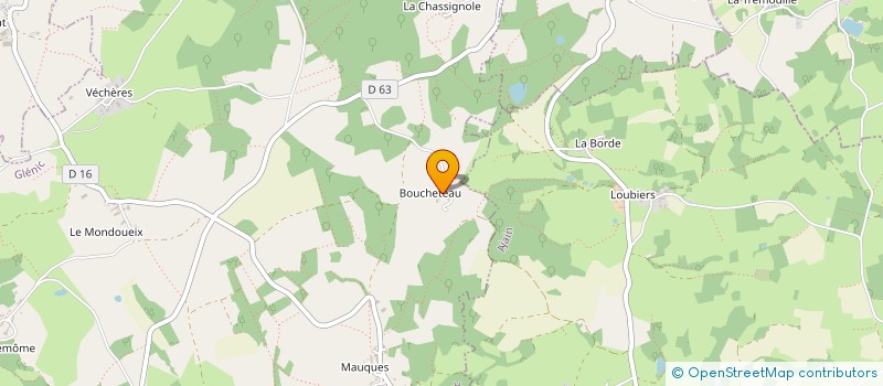 localisation de l'entreprise MONSIEUR FABRICE GOUNY  GLENIC