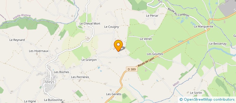 localisation de l'entreprise MONSIEUR FABRICE GOY à MEYS