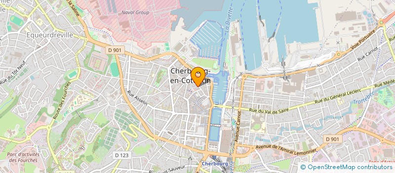 localisation de l'entreprise MONSIEUR FABRICE GRANDGUILLOTTE à CHERBOURG-EN-COTENTIN