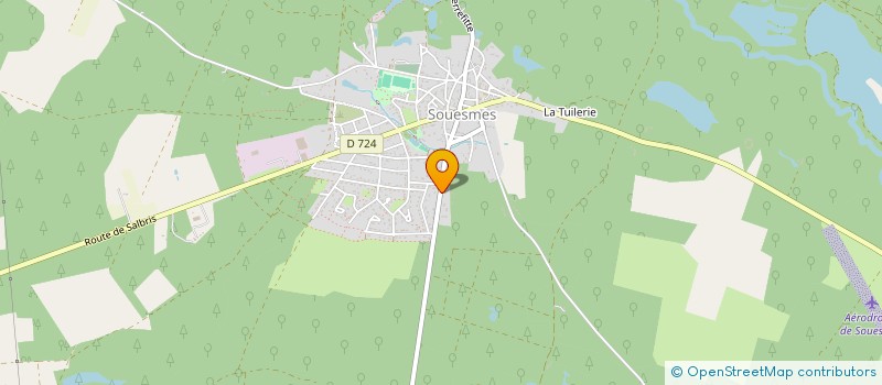 localisation de l'entreprise MONSIEUR FABRICE GRANDI  SOUESMES