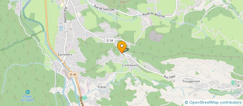 localisation de l'entreprise MONSIEUR FABRICE GREGOIRE  GERBAMONT