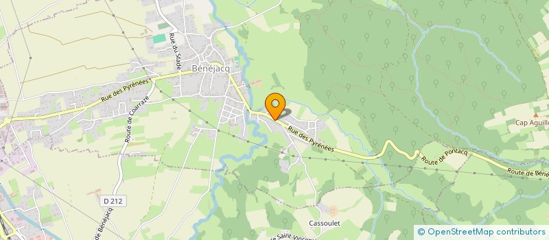 localisation de l'entreprise MONSIEUR FABRICE GREMBER  MIREPEIX