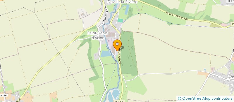 localisation de l'entreprise MONSIEUR FABRICE GRILLON  AMBRUMESNIL