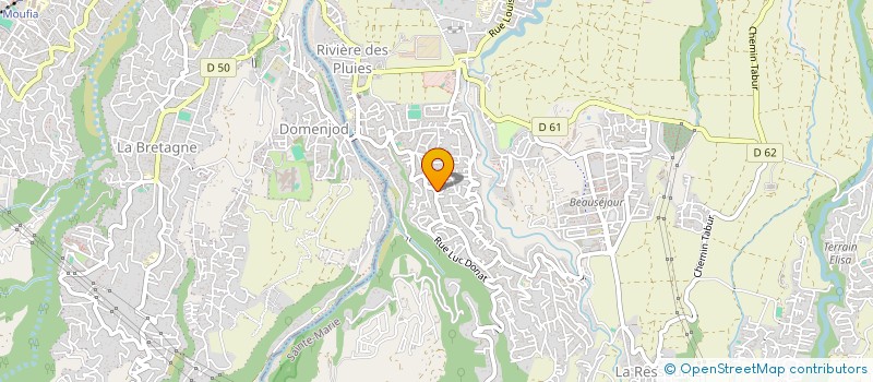 localisation de l'entreprise MONSIEUR FABRICE GRONDIN  SAINTE-MARIE