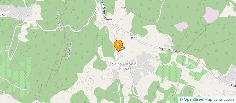 localisation de l'entreprise MONSIEUR FABRICE GROUSSON à SAINT-ANTONIN-DU-VAR