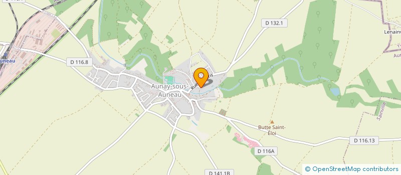 localisation de l'entreprise MONSIEUR FABRICE GUERIN à AUNAY-SOUS-AUNEAU