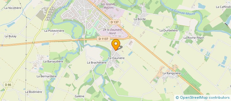 localisation de l'entreprise MONSIEUR FABRICE GUERIN à MONTAIGU-VENDEE