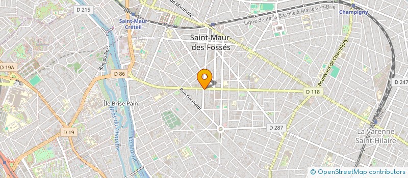 localisation de l'entreprise MONSIEUR FABRICE GUERRE à SAINT-MAUR-DES-FOSSES