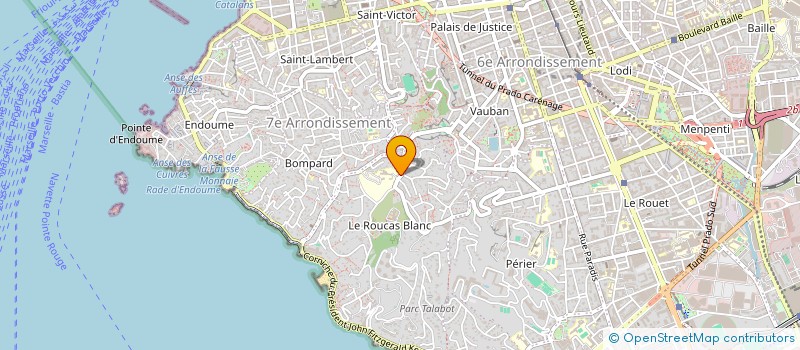 localisation de l'entreprise MONSIEUR FABRICE GUERZOU à MARSEILLE