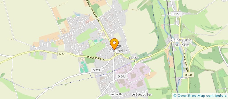 localisation de l'entreprise MONSIEUR FABRICE GUEVILLE à OFFRANVILLE