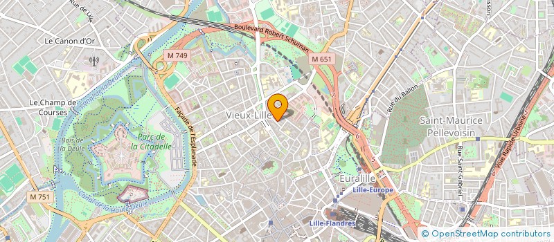 localisation de l'entreprise MONSIEUR FABRICE GUGENHEIM à LILLE