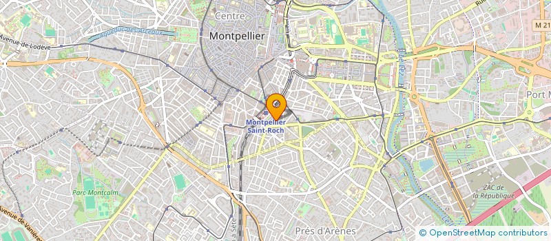localisation de l'entreprise MONSIEUR FABRICE GUGLIELMETTI à MONTPELLIER