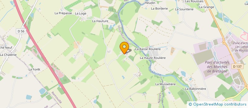 localisation de l'entreprise MONSIEUR FABRICE GUIBERT à REMOUILLE