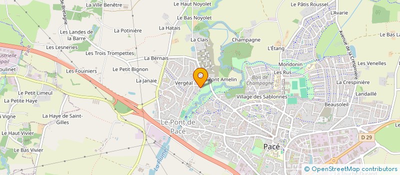 localisation de l'entreprise MONSIEUR FABRICE GUIGNER à PACE