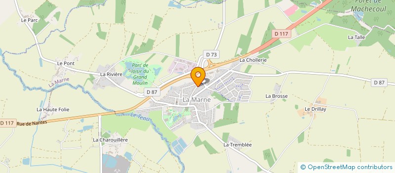 localisation de l'entreprise MONSIEUR FABRICE GUIHAL à MACHECOUL-SAINT-MEME