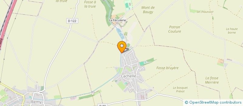 localisation de l'entreprise MONSIEUR FABRICE GUILBAU  LACHELLE