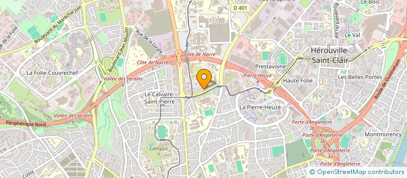 localisation de l'entreprise MONSIEUR FABRICE GUILLAUME à CAEN