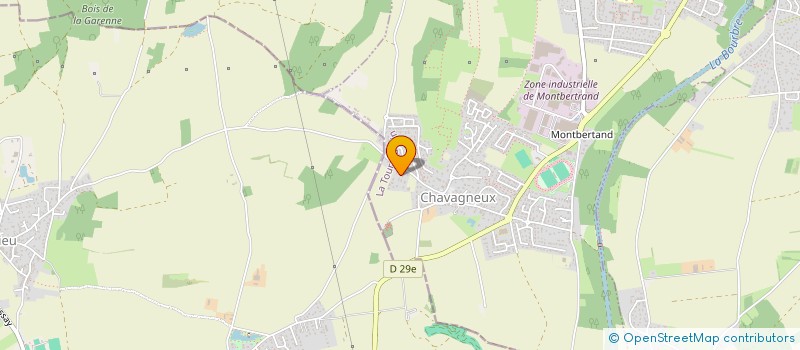 localisation de l'entreprise MONSIEUR FABRICE GUILLERD  CHARVIEU-CHAVAGNEUX