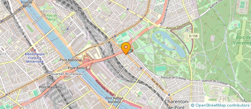 localisation de l'entreprise MONSIEUR FABRICE GUILLOT  CHARENTON-LE-PONT