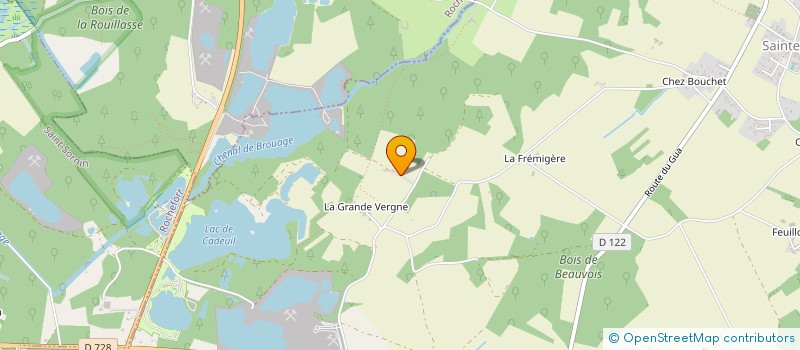 localisation de l'entreprise MONSIEUR FABRICE GUILLOTEAU à SAINTE-GEMME