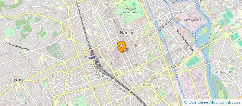 localisation de l'entreprise MONSIEUR FABRICE GWIZDAK  NANCY