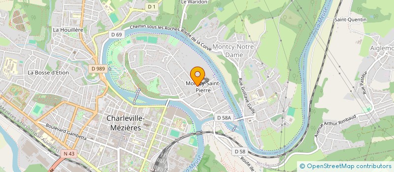 localisation de l'entreprise MONSIEUR FABRICE HAESSELBACHER à CHARLEVILLE-MEZIERES