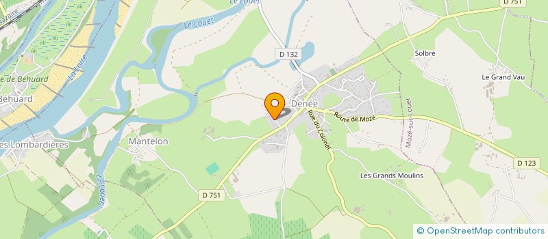 localisation de l'entreprise MONSIEUR FABRICE HALBERT  VAL-DU-LAYON