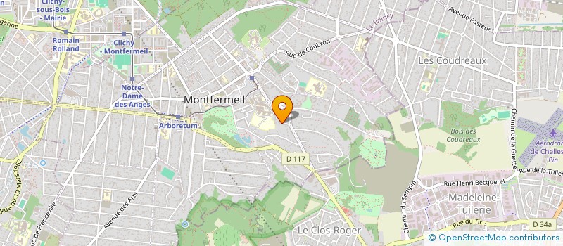 localisation de l'entreprise MONSIEUR FABRICE HALVIN  MONTFERMEIL