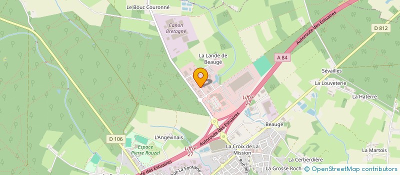 localisation de l'entreprise MONSIEUR FABRICE HAMEAU à SAINT-OUEN-DES-ALLEUX