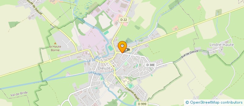 localisation de l'entreprise MONSIEUR FABRICE HAMMANI  DIEUZE