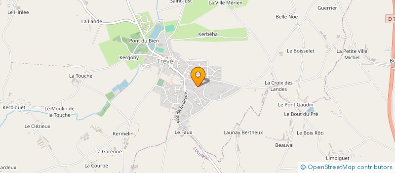 localisation de l'entreprise MONSIEUR FABRICE HAMON à TREVE