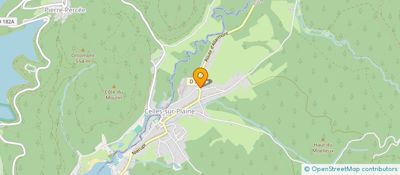 localisation de l'entreprise MONSIEUR FABRICE HARREL  CELLES-SUR-PLAINE