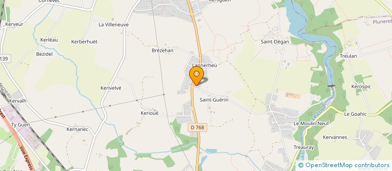 localisation de l'entreprise MONSIEUR FABRICE HEMERY  BRECH