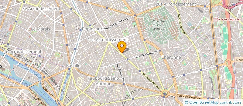 localisation de l'entreprise MONSIEUR FABRICE HERBAUT  PARIS