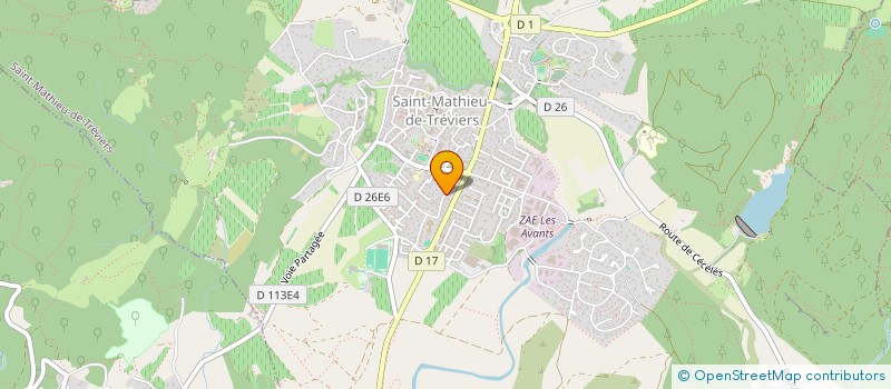 localisation de l'entreprise MONSIEUR FABRICE HERISSON  LE TRIADOU