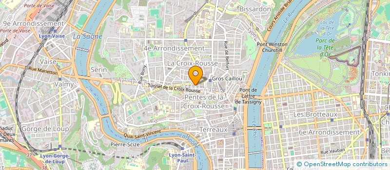 localisation de l'entreprise MONSIEUR FABRICE HERON à LYON