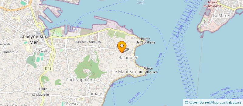 localisation de l'entreprise MONSIEUR FABRICE HERROU à LA SEYNE-SUR-MER