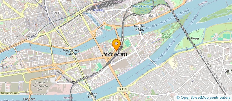 localisation de l'entreprise MONSIEUR FABRICE HERVE à NANTES