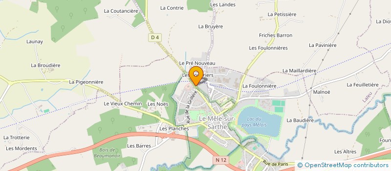 localisation de l'entreprise MONSIEUR FABRICE HESLOIN à BURES